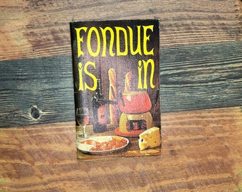 Fondue ist in Softcover-Kochbuch, Schiffe aus Kanada