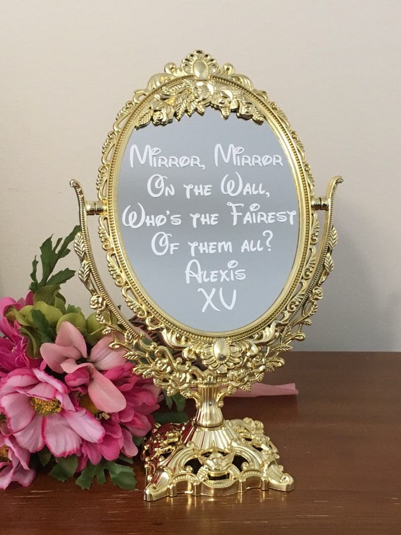 Mirror Mirror on the Wall Who's the Fairest of Them All Etsy