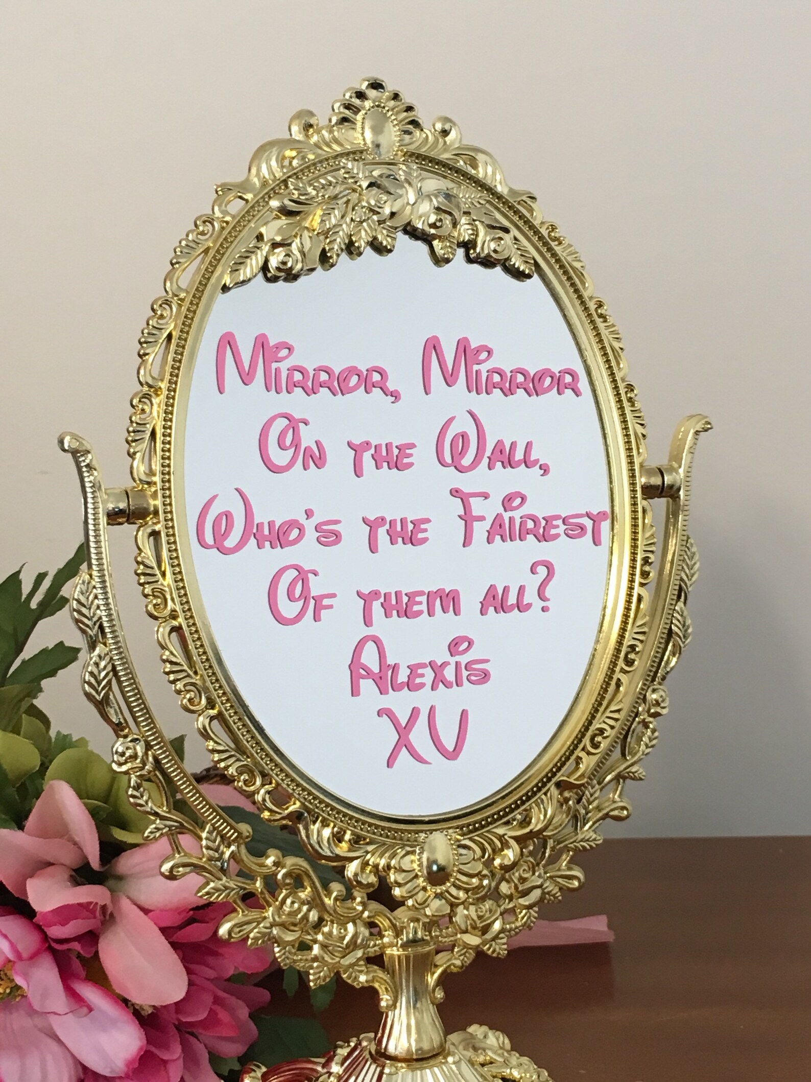 Mirror mirror on the wall who's the fairest of them all Etsy