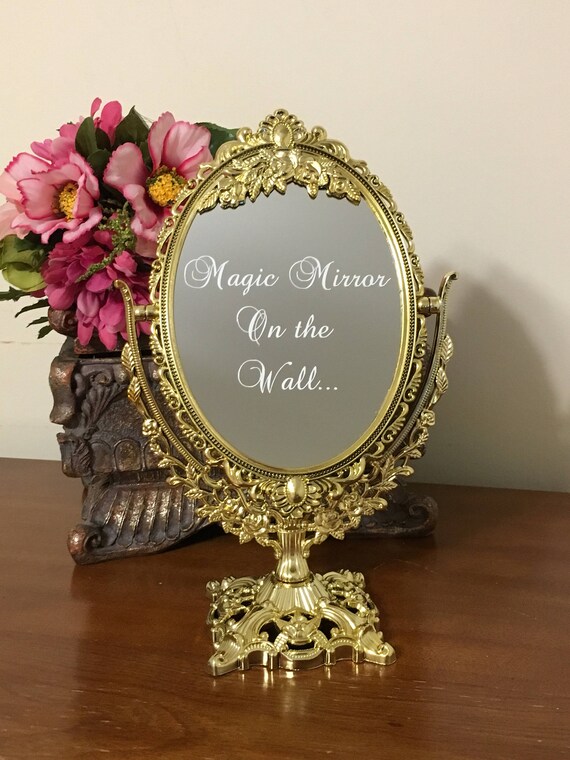 Magic Mirror on the Wall/fairytale Mirror Sign/disney | Etsy