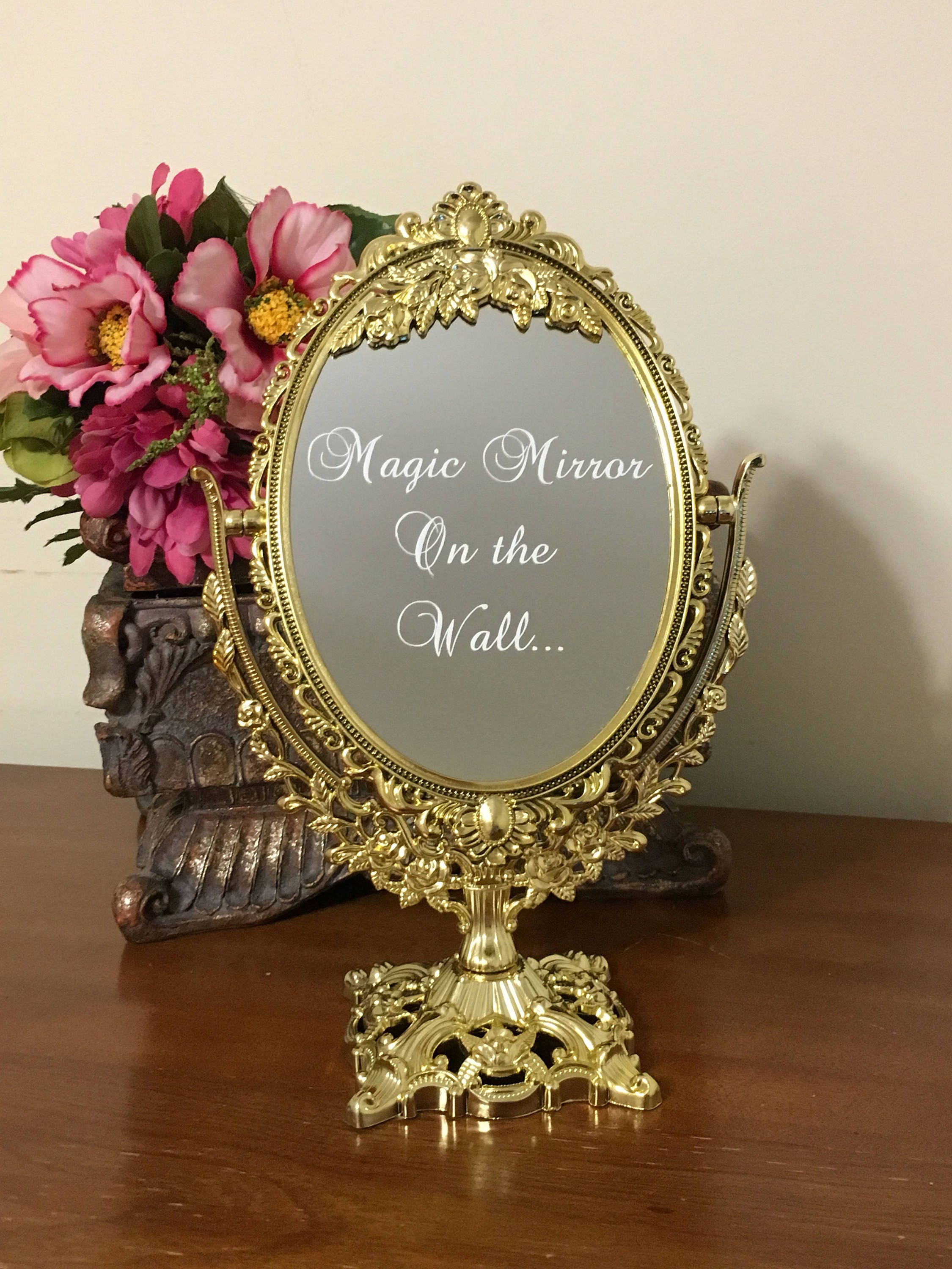 Magic Mirror on the Wall/fairytale Mirror Sign/disney Etsy