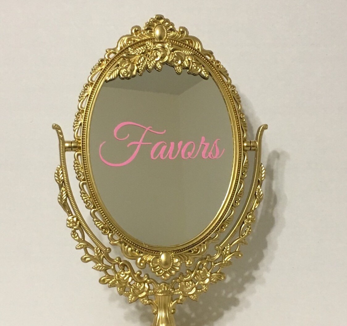 Карта зеркало inscription