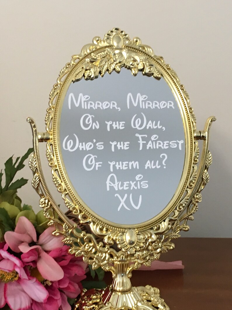 Mirror Mirror on the Wall Who's the Fairest of Them All Etsy