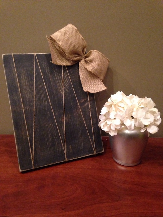 Items similar to Distressed black 8 X 10 wood picture frame on Etsy