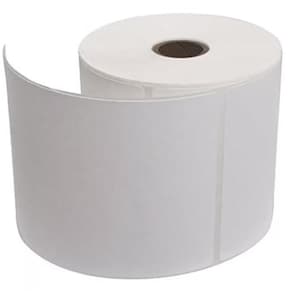 White 4x6-inch (4"x6") Direct Thermal Labels 1” Core - (2) Rolls with 250 EA Roll | Compatible Zebra and Desktop Thermal Printers