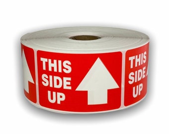 This Side up Sticker - Etsy