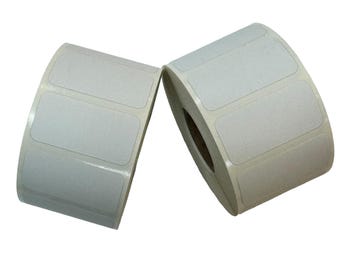 2"x1.25" Direct Thermal White Labels – Permanent Adhesive. 1" Core | 2 Rolls (2,000 Total)