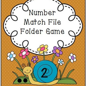 数字マッチファイルフォルダーゲーム