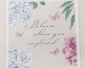 Farmhouse Blooms :Dekorative Doppelbox Sticket