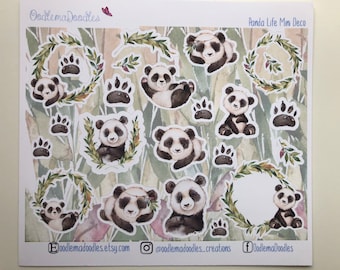 Panda Life : Decorative Stickers