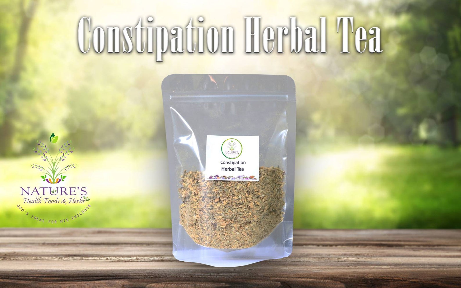 Organic Constipation Herbal Tea Etsy