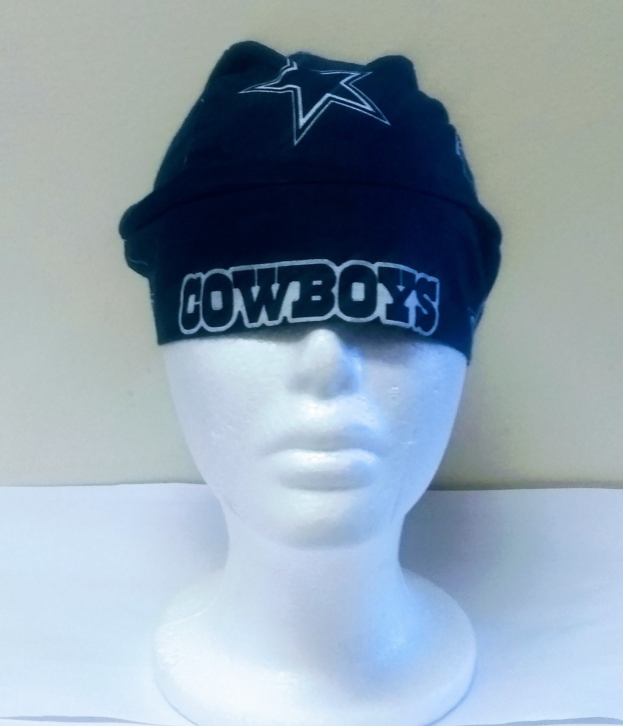 Dallas Cowboys Handmade Cotton Skull 