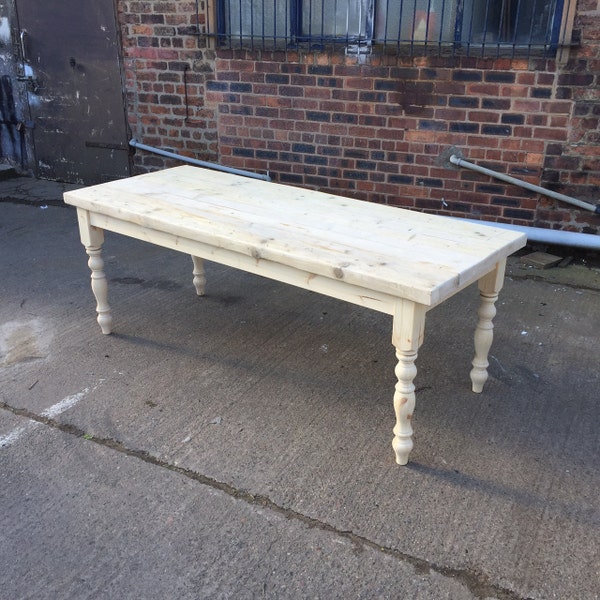 Thick Chunky Dining Table Etsy UK