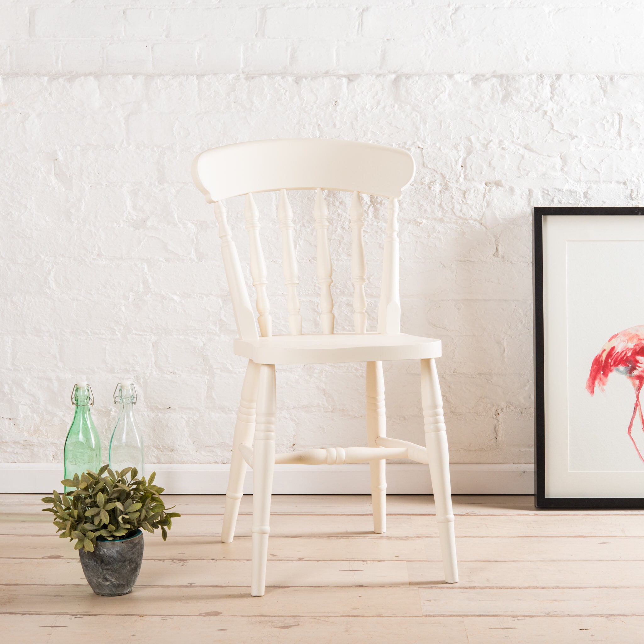 Farrow and ball painted chairs sale
