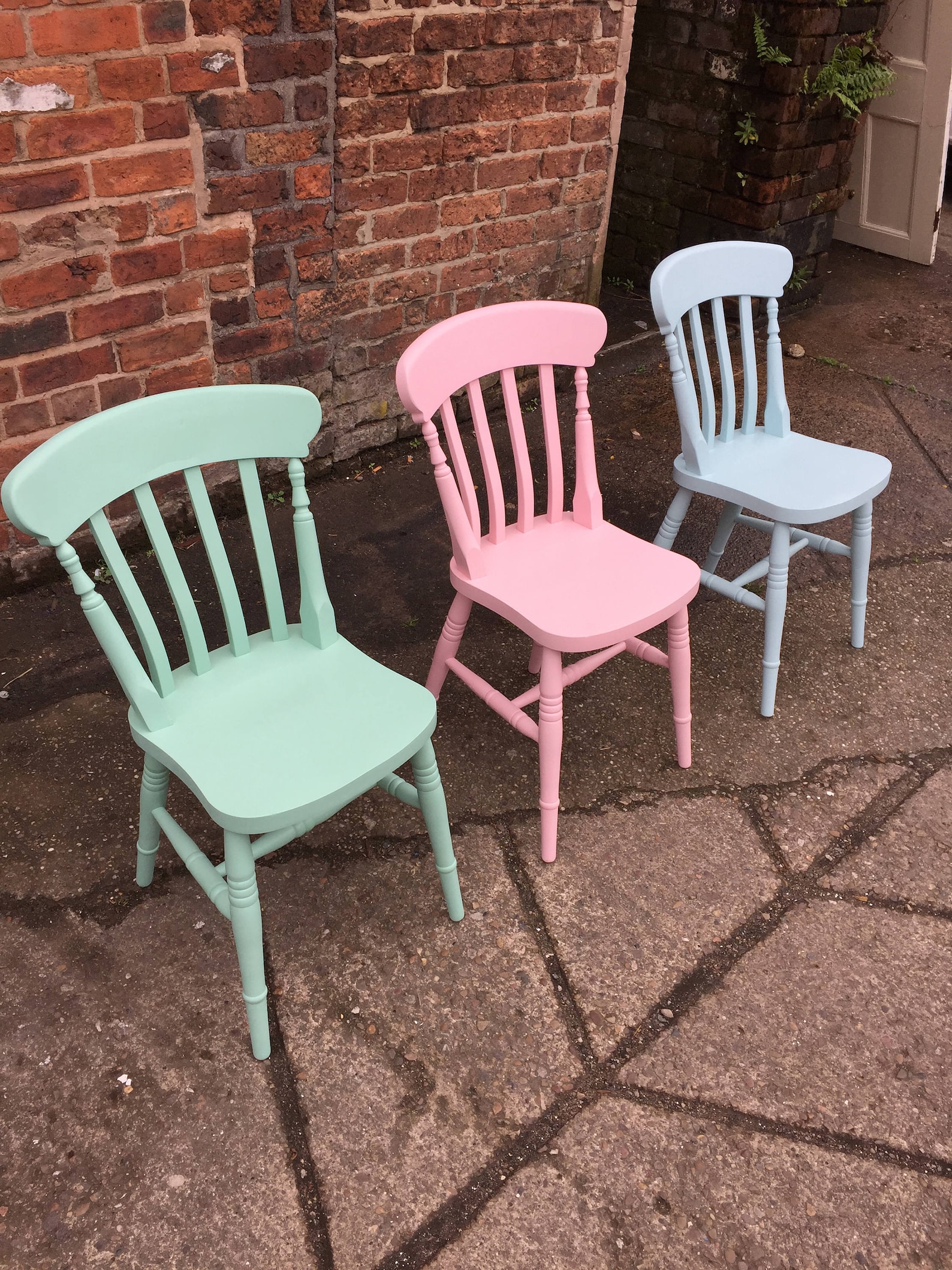 Painted to Order Farmhouse Dining Chairs. Solid Wood Chairs Etsy Ireland