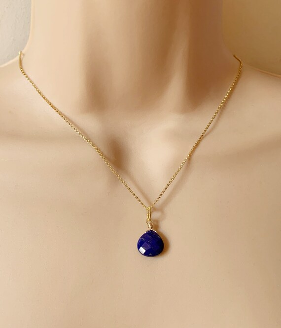 Lapis Lazuli Pendant Necklace Gold - Gold Lapis Lazuli Pendant Necklace Lapis Lazuli Pendant Necklace Gold - Gold Lapis Lazuli Pendant Necklace