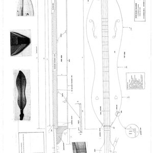 Hourglass dulcimer PLANS  to make this dulcimer