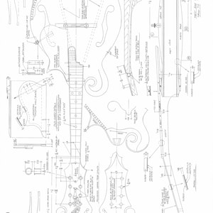 F5-mandoline: volledige PLANNEN om deze mandoline te maken: digitale download in pdf-indeling