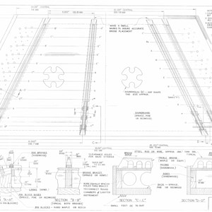 Hammered Dulcimer 12/11  full scale PLANS  to make this dulcimer - digital download   in PDF format