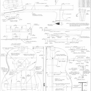 Ramirez Classical Guitar PLANS  to make this guitar