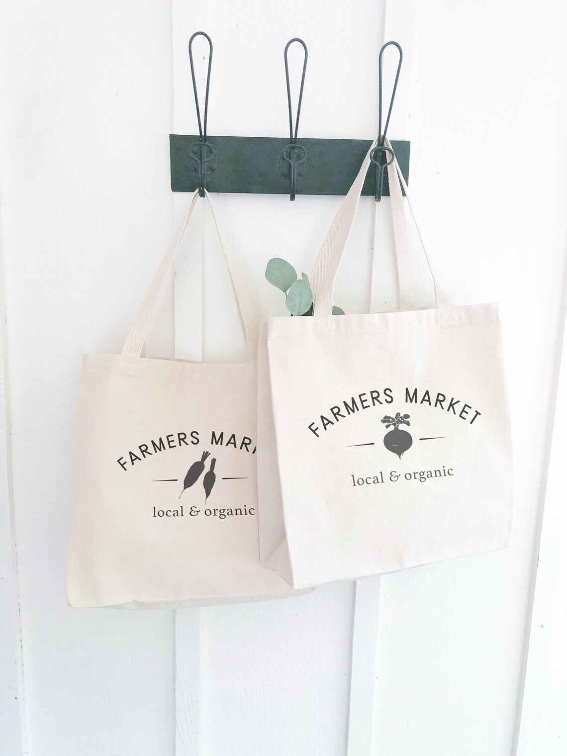 Canvas Farmers Market Tote Bag Gardening Gifts for Women Etsy