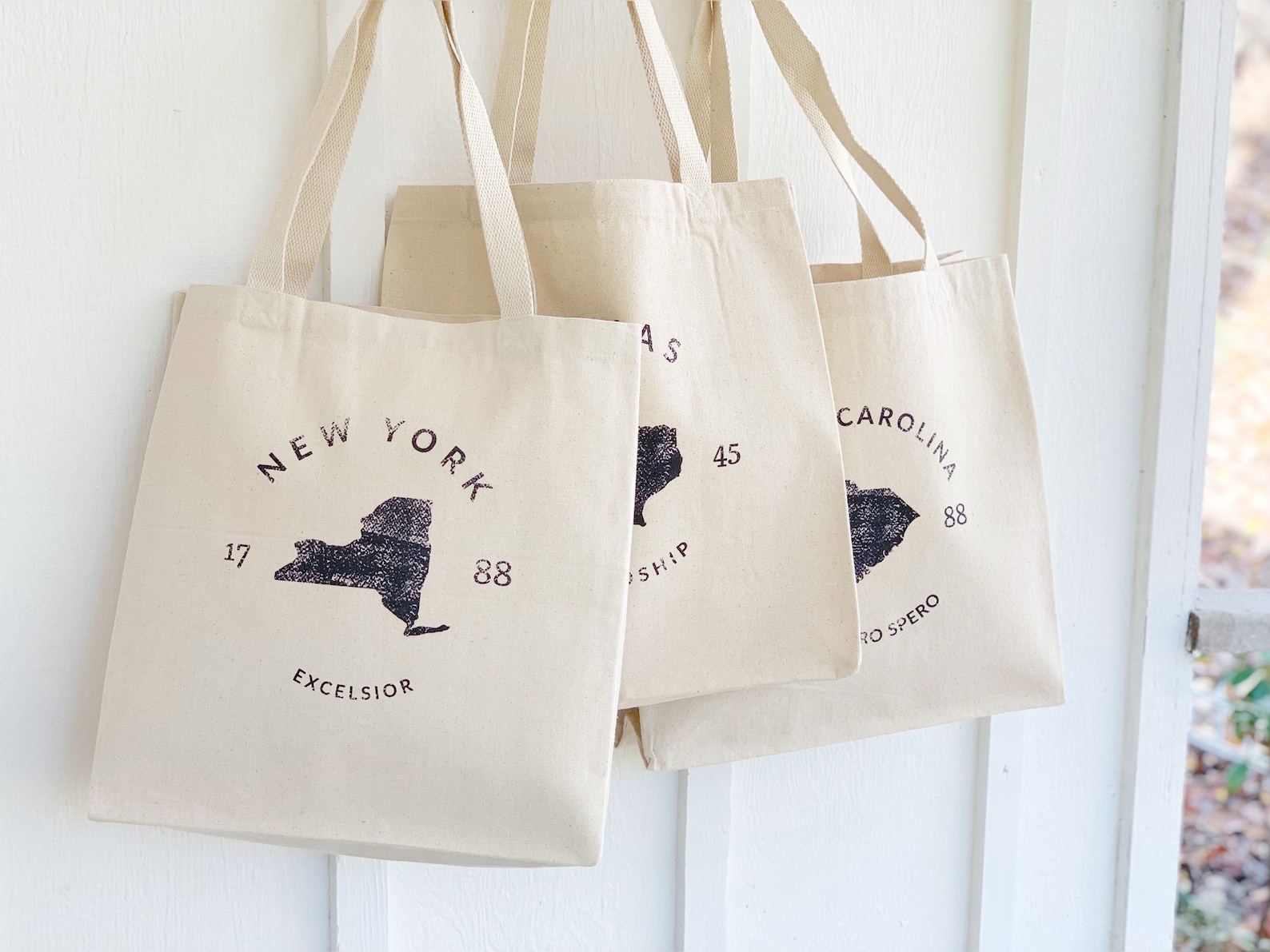 State Tote Bags