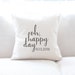 Oh Happy Day Custom Anniversary Pillow, Canvas 18in x 18in, Wedding Gift for Couple, Bridal Shower Gift, Golden 50th Anniversary Parents 