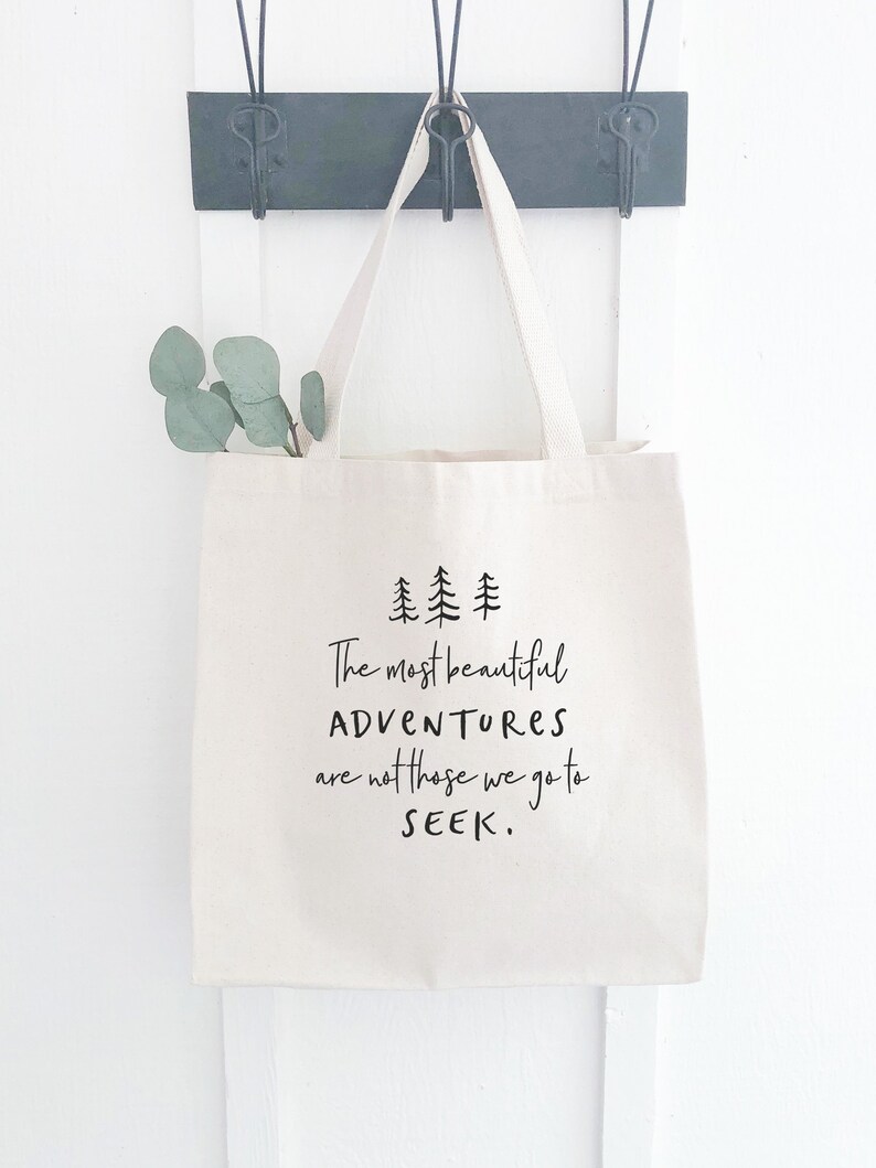 Adventure Awaits Eco Friendly Tote Bag
