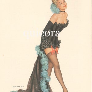 1950 Pin Up instant download, Esquire Calendar Pin up January 1948-1950, Pin Up calendar Esquire 1948 Pin Up January