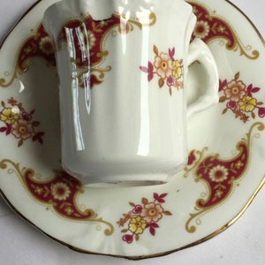 Antiques Victorian Style Ashley Bone China Coffee Cup image 4