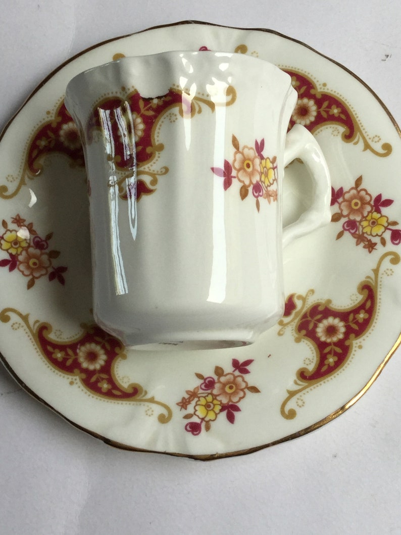 Antiques Victorian Style Ashley Bone China Coffee Cup image 4
