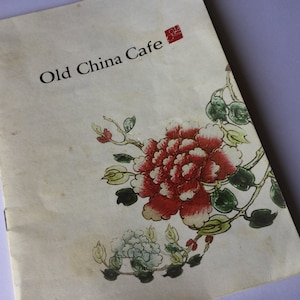 Vintage restaurant menu, collectibles menu - Vintage menu, collectible menu
