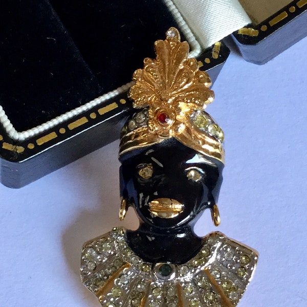 Blackmoor Brooch Etsy