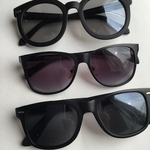 Vintage Lot Brandname Black Sunglasses