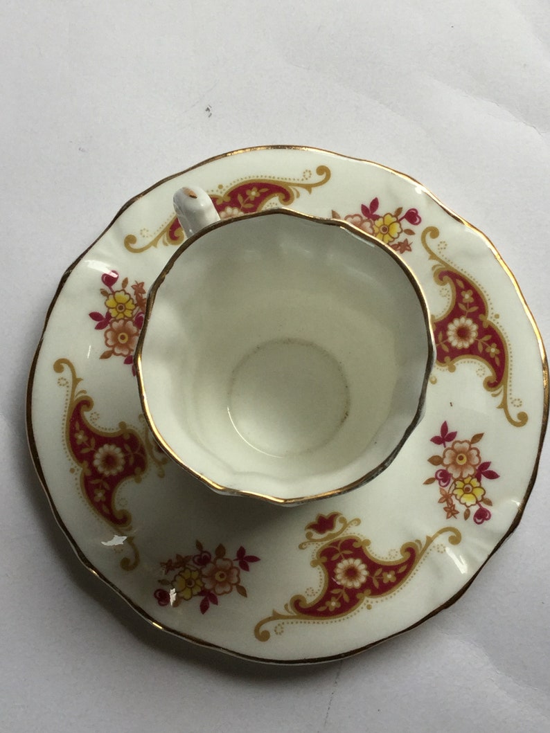 Antiques Victorian Style Ashley Bone China Coffee Cup image 7