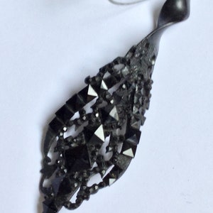 Antik Belle Époque Black Hair Pin