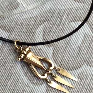 Antiques Victorian Rose Gold Plated Etruscan Style Pendant