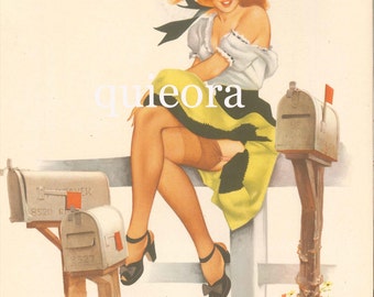 PIN a Pin calendario instantáneo descargar 1948 1950 Esquire febrero 1948-1950, Pin Pin Up calendario Esquire febrero