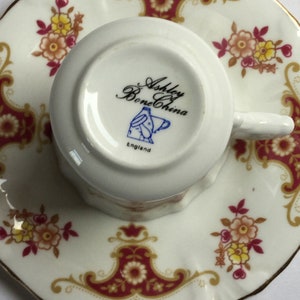Antiques Victorian Style Ashley Bone China Coffee Cup image 8