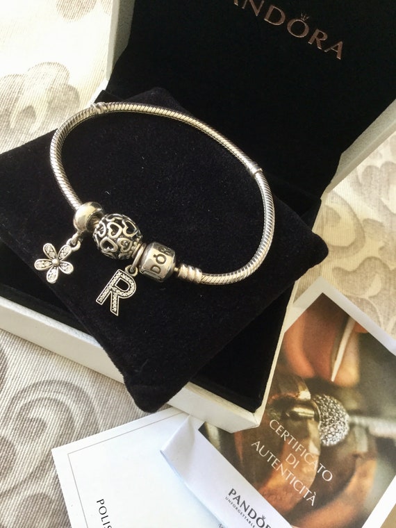Vintage Gold & Silver Charm Bracelet, Pandora – Sedgwicks Jewellery