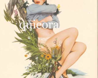 PIN a Pin calendario, instantánea descarga 1948 1950 Esquire mayo 1948-1950, Esquire calendario Pin Up Pin Up puede