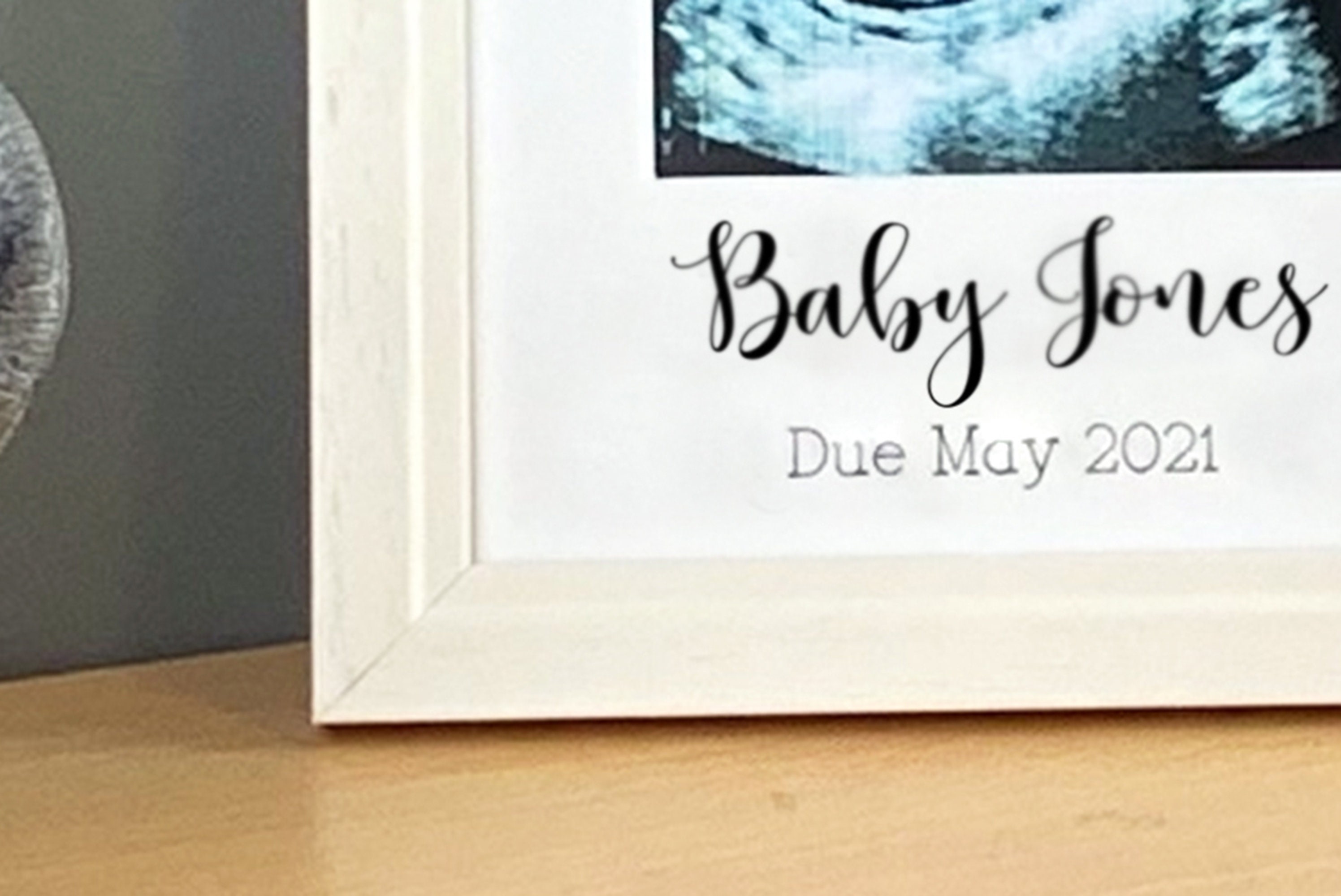Baby Multi Scan Frame Nursery Decor Ultrasound Frame Baby - Etsy