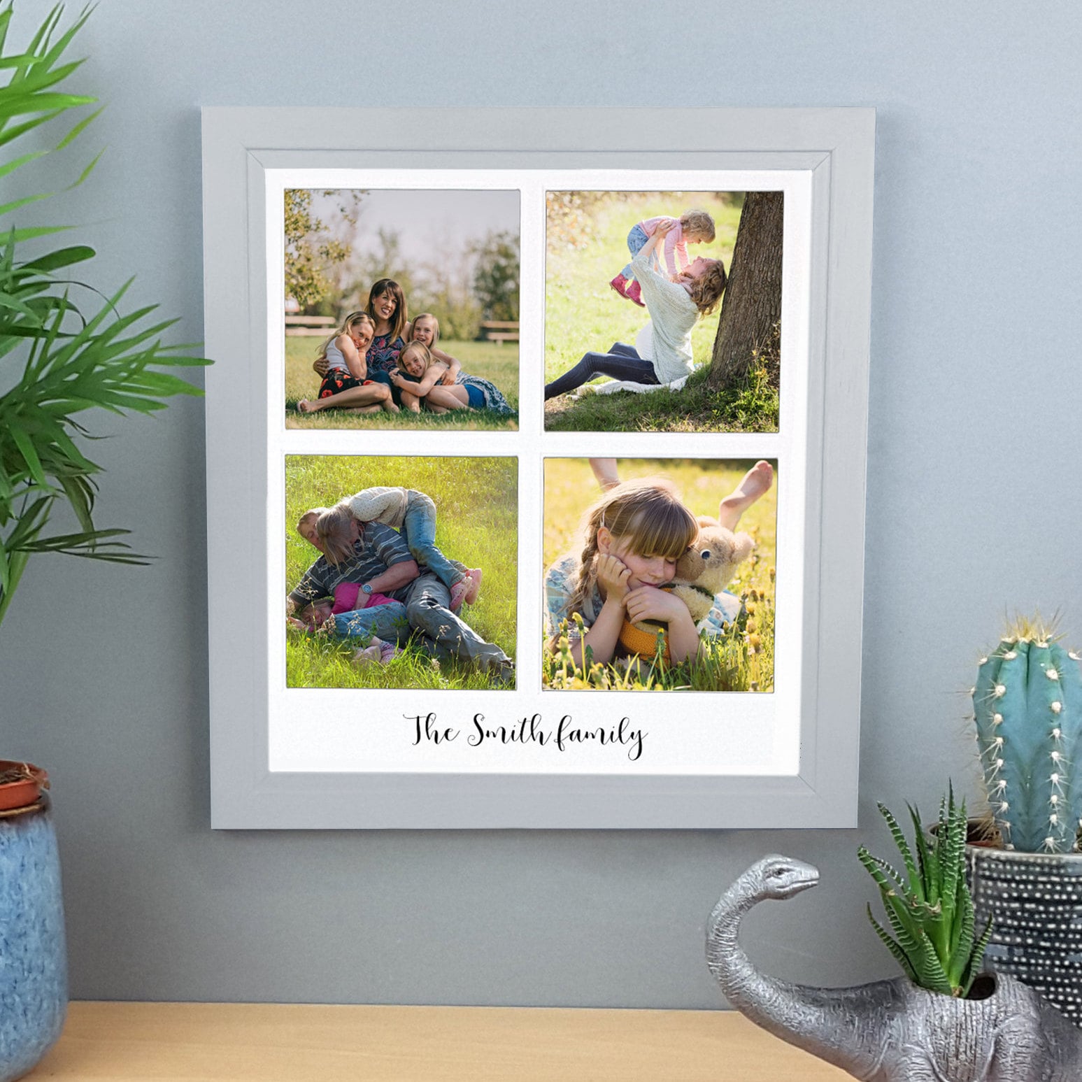 Multi Photo Frame Personalised Multi Photo Frame, Collage Picture Frame, Photo Gift ...