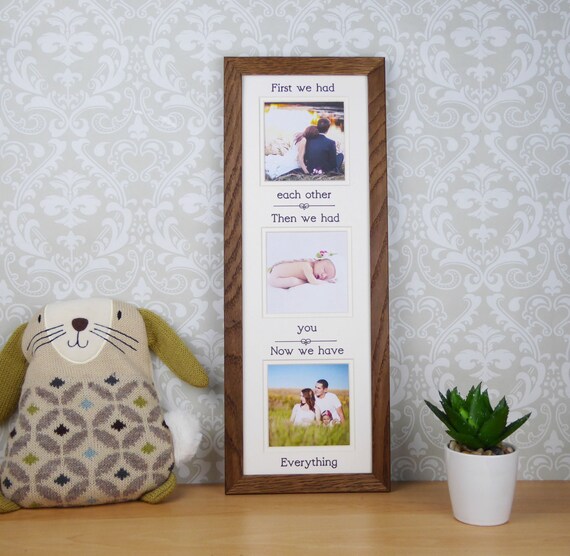 First We Had Each Other Family Picture Frame Photo Image 0