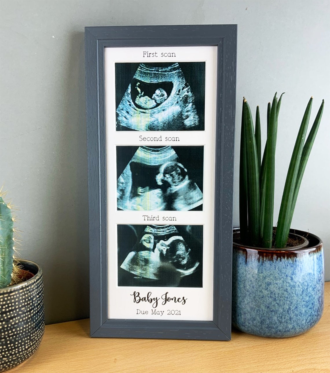 Baby Multi Scan Frame Nursery Decor Ultrasound Frame Baby Etsy