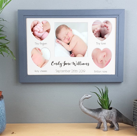 Cadre photo bébé personnalisé. cadeau nouveau-né, nouveau cadeau