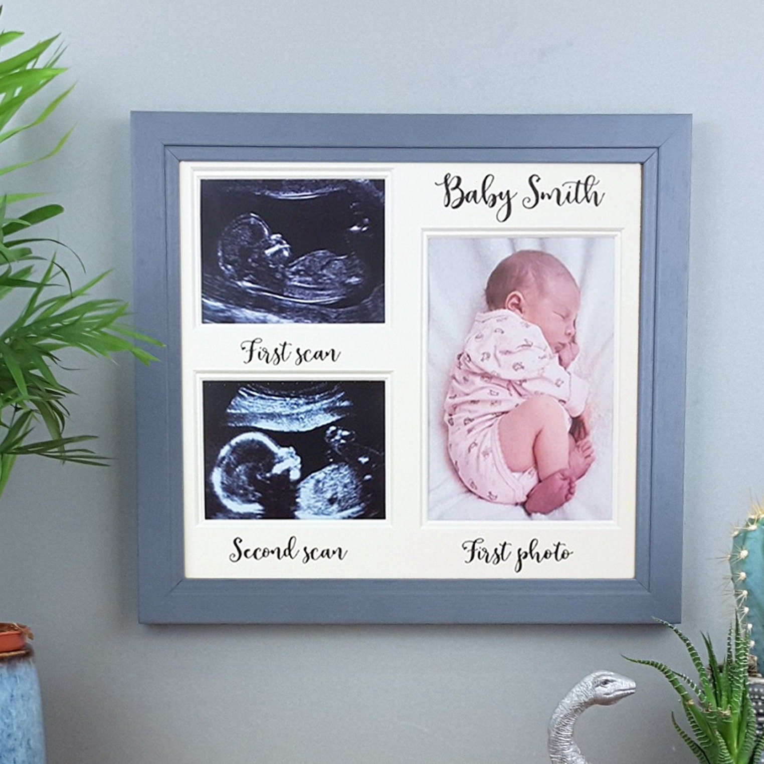 Personalised Baby Scan Frame Baby Shower Gift Ultrasound Etsy UK