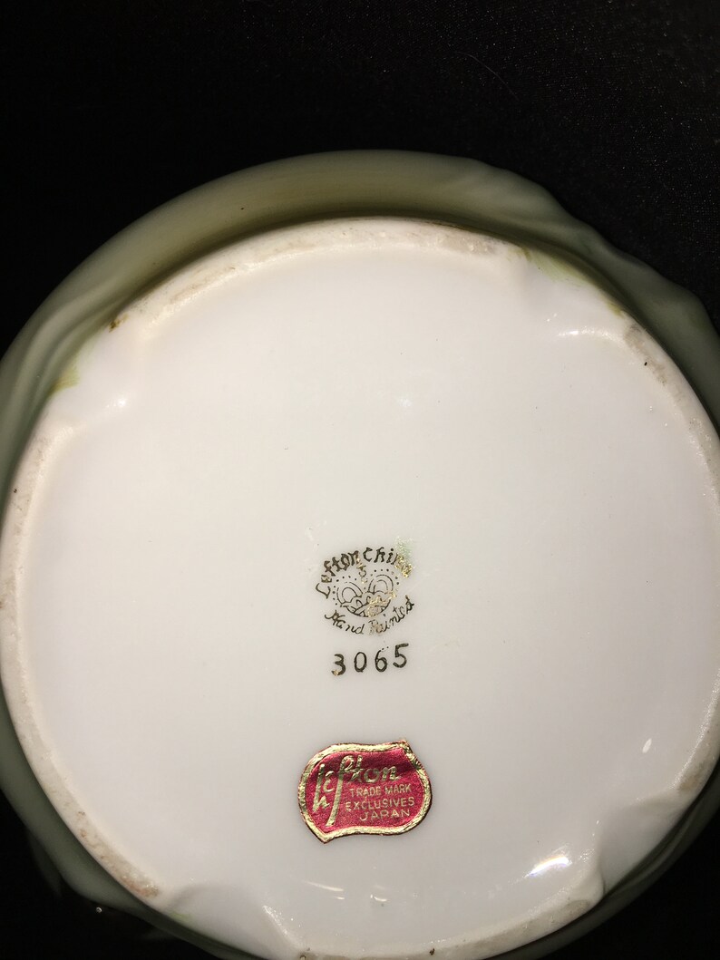 Vintage Lefton Hand Painted China 3065 Teapot W/Lid GOLD Etsy