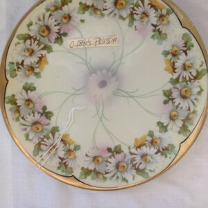 Set of two 1890&#39;s Porcelain Plates from Prussia by Royal Rudolsadt