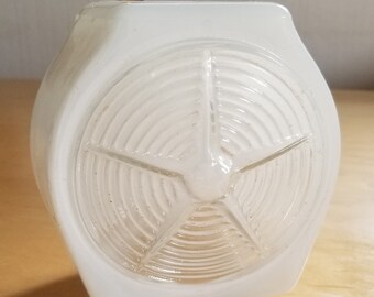 Embossed glass bathroom sconce light shades